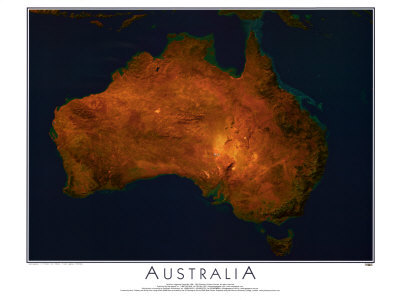 Australia from Space - ©Spaceshots