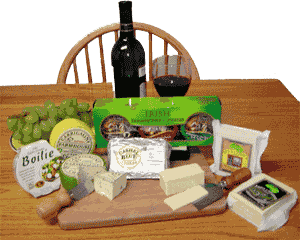 Irish Luxury Cheese Basket