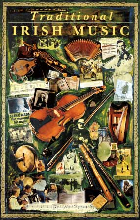 Traditional Irish Music Art