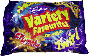 Cadbury's Variety Family Irish Chocolate Bars
