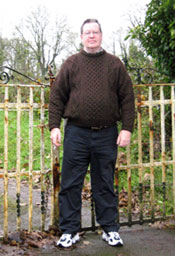 Terry at Drumgania Gate