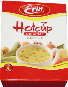 Hot Cup Vegetable Soup