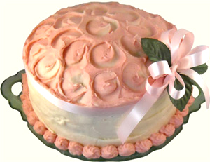 Irish Raspberry Vanilla Cake