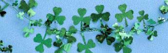 Shamrock Wire Garland Each