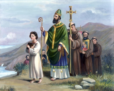 Saint Patrick Going to Tara Ireland