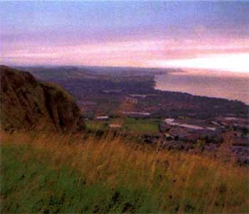 A view from Belfast Hills looking towards Belfast Lough